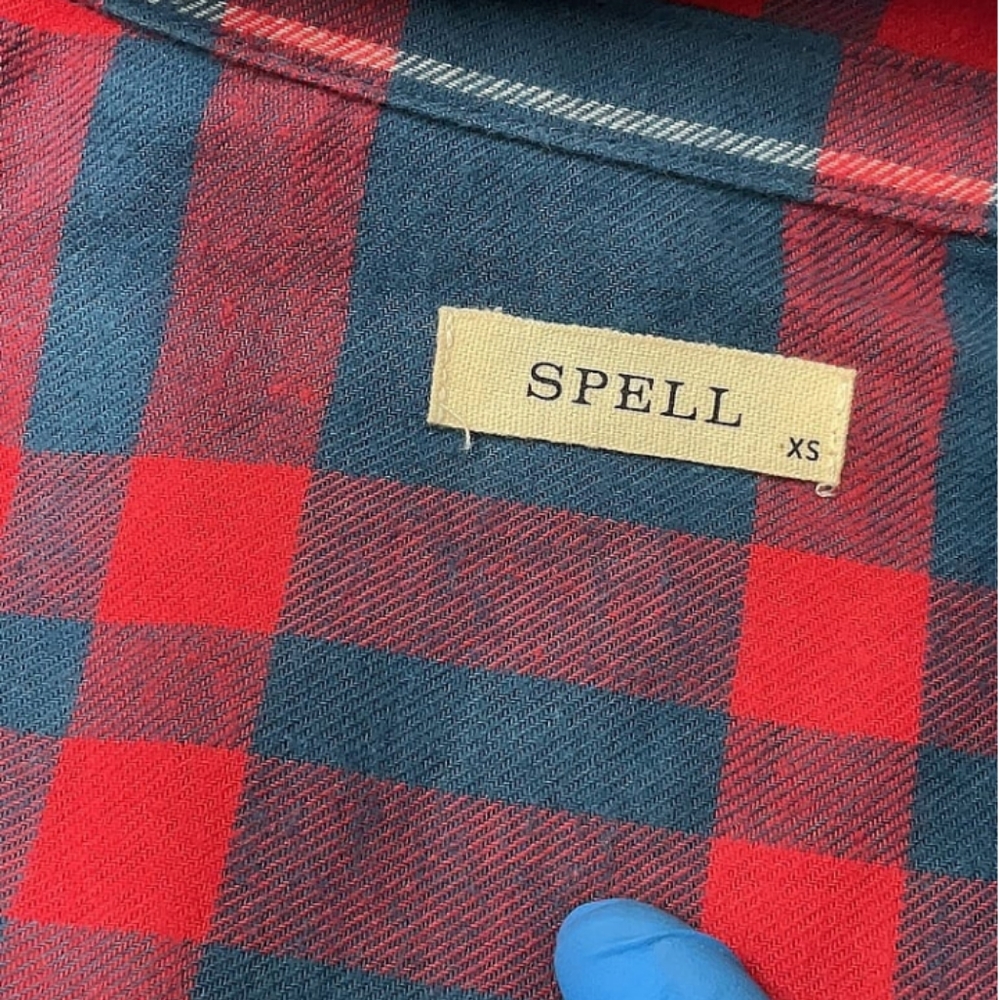 Spell maverick plaid flannel extra small - Picture 4 of 4
